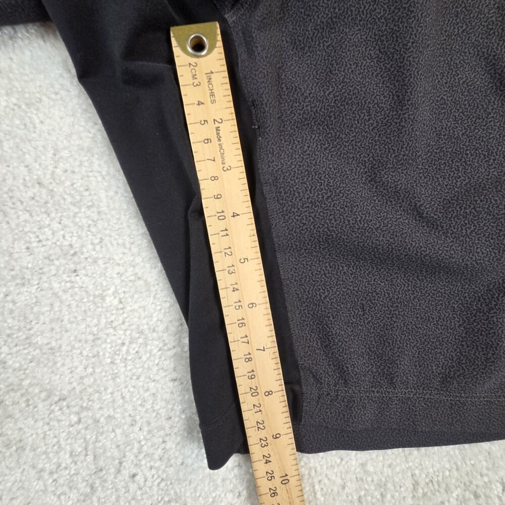 Lululemon Men's Pacebreaker Shorts Size L Black Gray Print 9 Inch Inseam - Picture 6 of 8